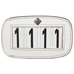 LeMieux Leather Saddle Pad Number Holder - 4 Number